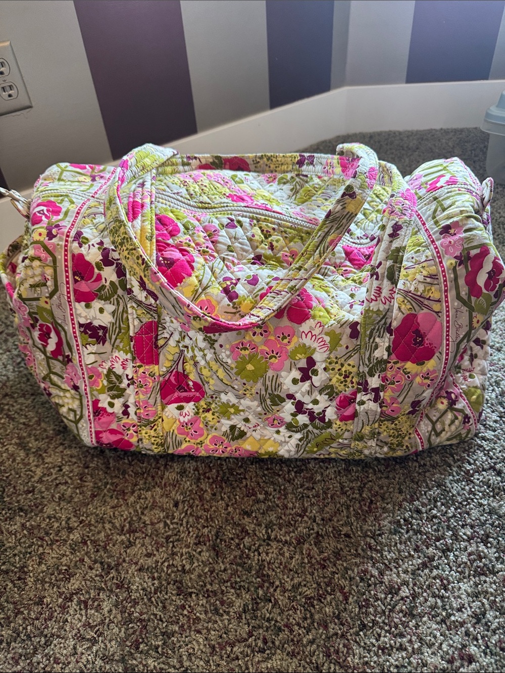 Vera Bradley Large Weekender Duffel Bag